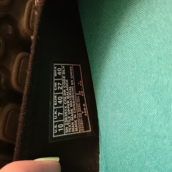 Skechers Women's Flex Memory Foam Slip On Shoe. Size 10 Gray and Black - Picture 4 of 5